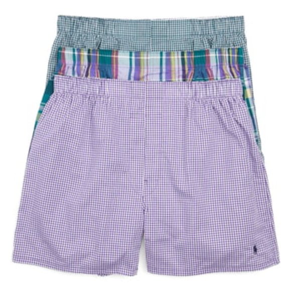 Polo Ralph Lauren Assorted 3-Pack Woven Cotton - Picture 1 of 2